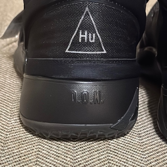 NWT Adidas Bounce DON Issue 2 Basketball GX0041 Lace up All Black Sneaker/Shoe 6 - Picture 15 of 17